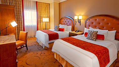 Double Queen Room at River City Casino Hotel