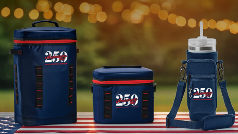 Backpack Cooler, shoulder cooler and insulated water bottle