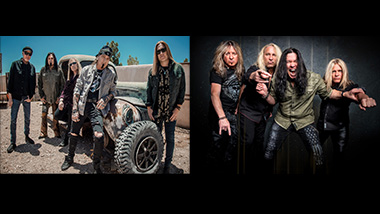 Great White and Slaughter concert promo image